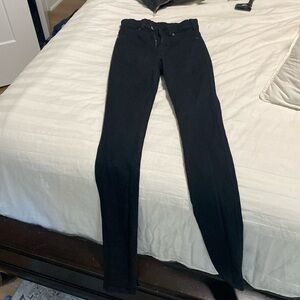 Dr Denim black skinny leg jeans